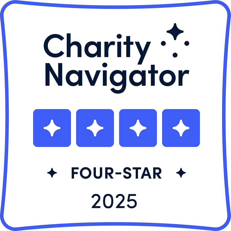 Charity Navigator - Four-Star Charity - 2025
