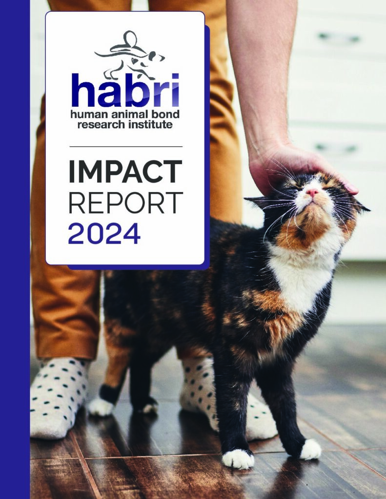 The cover of the 2024 HABRI Impact Report